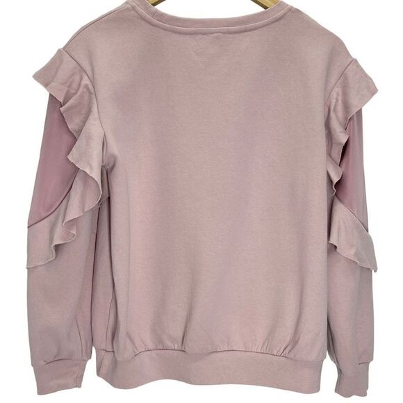 Joh Apparel Kesli Satin & Knit Top - XS - Picture 5 of 9